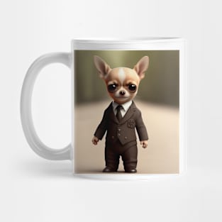 Chihuahua in suit Mug